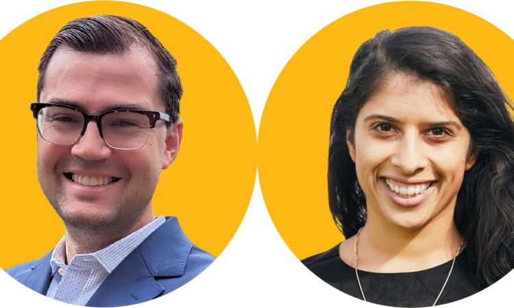 David Leber and Sonah Shah