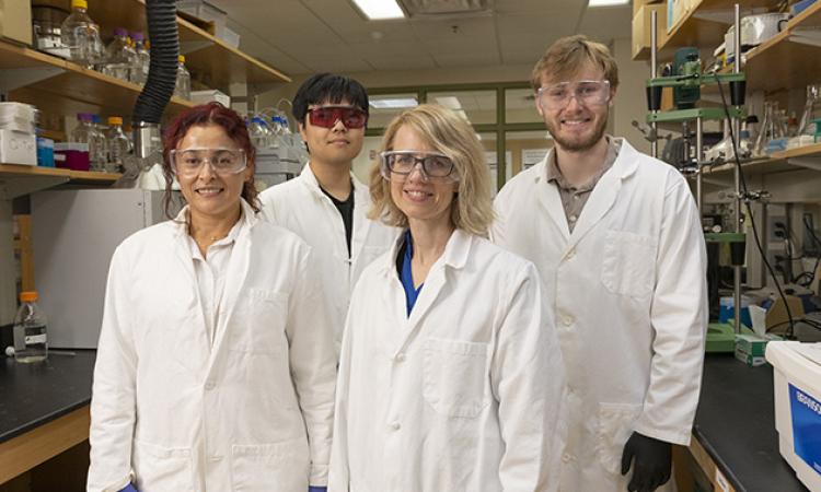Martha Grover and research team