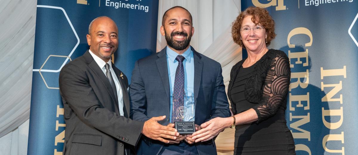 Amit Chandrasekhar, alumni award winner