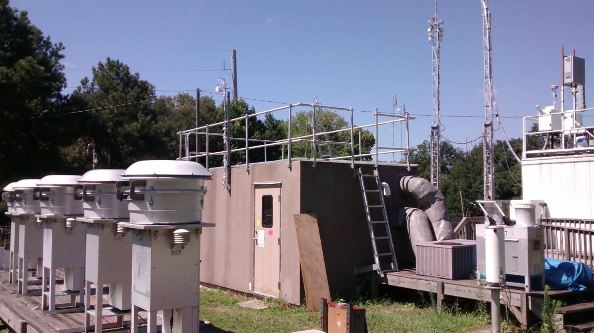 Aerosol chemical measurements and sample collections were conducted at the SEARCH network site at Jefferson Street, Atlanta.