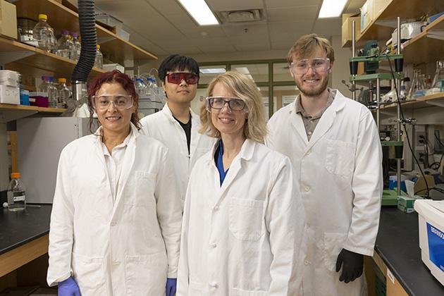 Martha Grover and research team