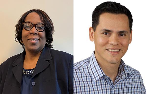 Janice Whatley and Enrique Michel